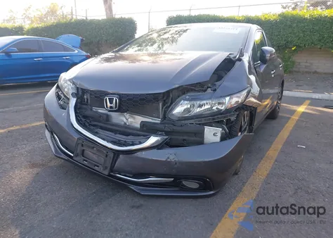 2014 Honda Civic Ex-L z USA, uszkodzony, nr VIN 19XFB2F92EE247234